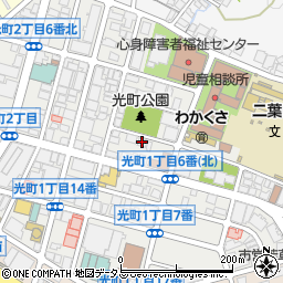 コープ野村光町公園周辺の地図