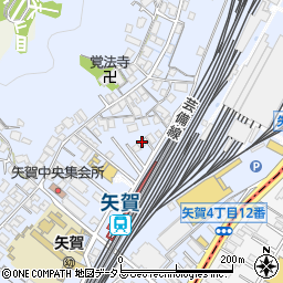 ミナト医科学株式会社　広島営業所周辺の地図