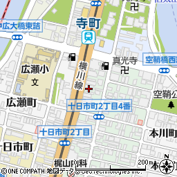 寺町通り周辺の地図