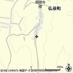 大阪府和泉市仏並町1385周辺の地図