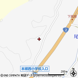 広島県三原市本郷町南方7017周辺の地図