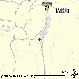 大阪府和泉市仏並町1380周辺の地図