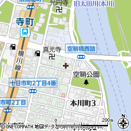 株式会社中建日報社周辺の地図