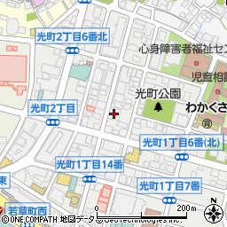 みらい電設株式会社　広島オフィス周辺の地図