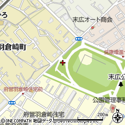 末広公園トイレ２周辺の地図