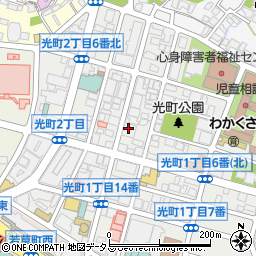 広島県労働組合総連合労働相談センター周辺の地図