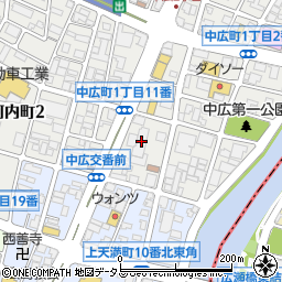 居酒屋笑亭周辺の地図