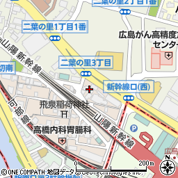 株式会社育伸社　広島営業所周辺の地図