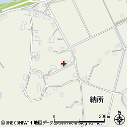 広島県三原市沼田東町納所184周辺の地図