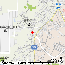 広島県尾道市向島町408周辺の地図