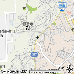 広島県尾道市向島町411-7周辺の地図