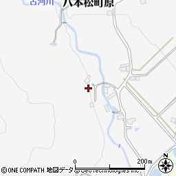 広島県東広島市八本松町原174周辺の地図