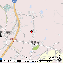 奈良県御所市東佐味周辺の地図