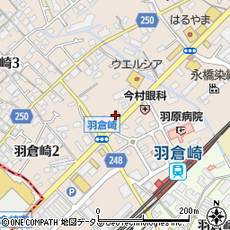 コメダ珈琲りんくう羽倉崎店周辺の地図