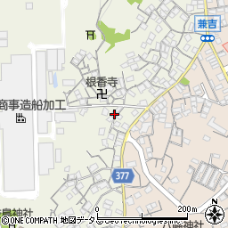 広島県尾道市向島町富浜405-4周辺の地図