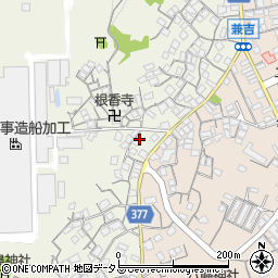 広島県尾道市向島町富浜410-6周辺の地図