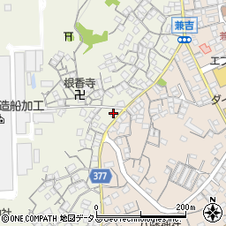広島県尾道市向島町413-1周辺の地図