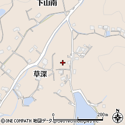 広島県福山市沼隈町周辺の地図