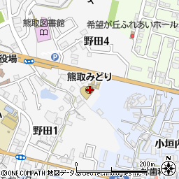 大阪府泉南郡熊取町野田1丁目7周辺の地図