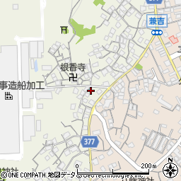 広島県尾道市向島町富浜410-1周辺の地図