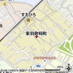 大阪府泉佐野市東羽倉崎町周辺の地図