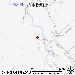 広島県東広島市八本松町原164周辺の地図