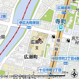 広島市立広瀬小学校周辺の地図