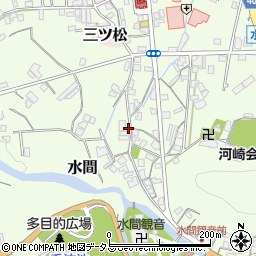 大阪府貝塚市水間438周辺の地図