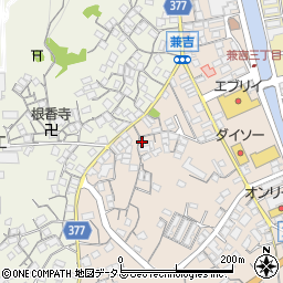 広島県尾道市向島町601周辺の地図
