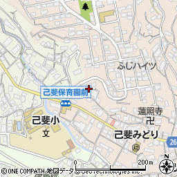 広島県広島市西区己斐中2丁目23周辺の地図