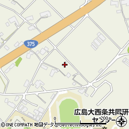 広島県東広島市西条町御薗宇3430周辺の地図