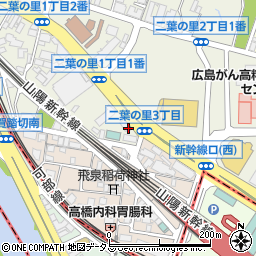 栗栖三知子税理士事務所周辺の地図