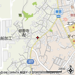広島県尾道市向島町富浜416-1周辺の地図