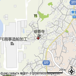 広島県尾道市向島町192-1周辺の地図