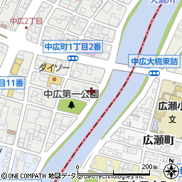 株式会社新星機工商会　広島営業所周辺の地図