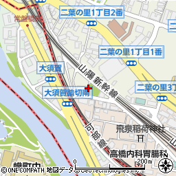 玉石重機株式会社　広島支店周辺の地図