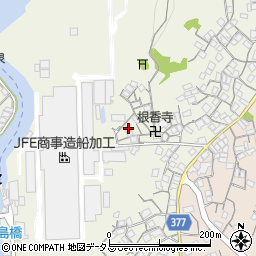 広島県尾道市向島町富浜186-2周辺の地図