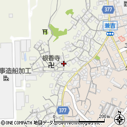 広島県尾道市向島町富浜426-2周辺の地図