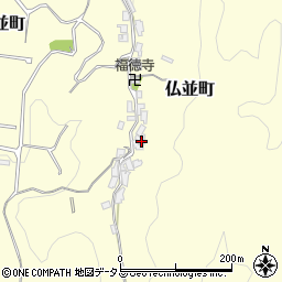 大阪府和泉市仏並町1363周辺の地図