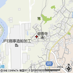 広島県尾道市向島町富浜187周辺の地図