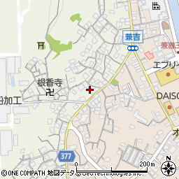 広島県尾道市向島町458-3周辺の地図