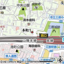 共栄金物株式会社　三原・よこやま営業所周辺の地図
