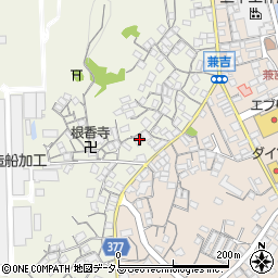 広島県尾道市向島町富浜455周辺の地図