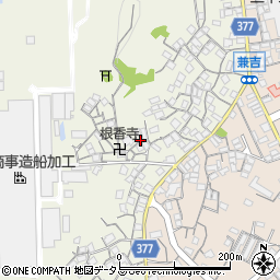 広島県尾道市向島町富浜425-2周辺の地図