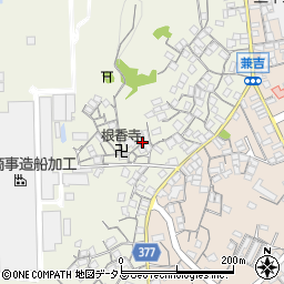 広島県尾道市向島町425-2周辺の地図