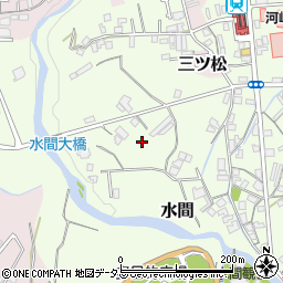 大阪府貝塚市水間周辺の地図