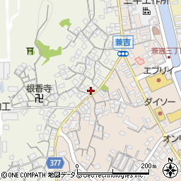 広島県尾道市向島町464周辺の地図