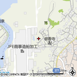 広島県尾道市向島町富浜164-2周辺の地図