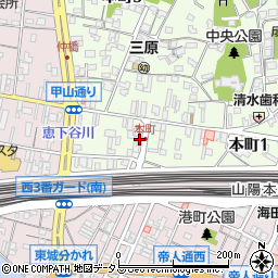 有限会社上田製版印刷所周辺の地図