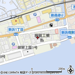 尾道諸品倉庫周辺の地図